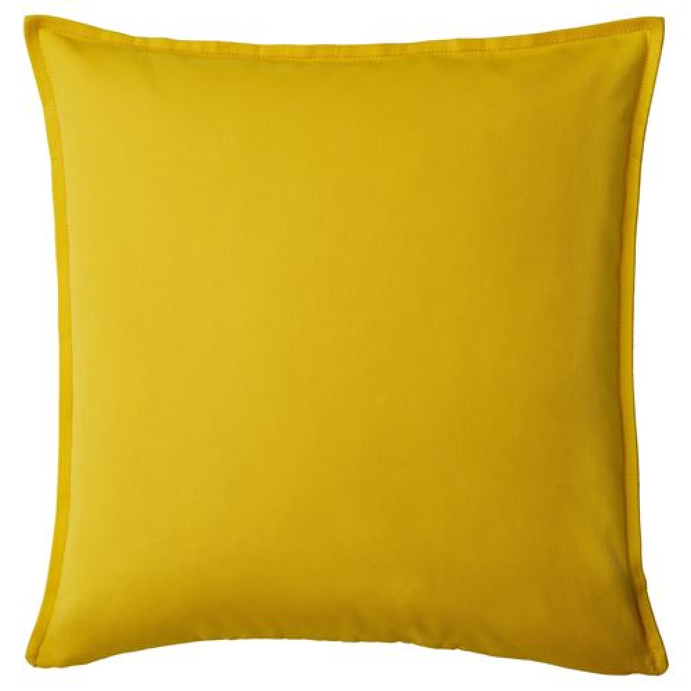 IKEA GURLI - kırlent kılıfı, 50x50 cm (sarı)