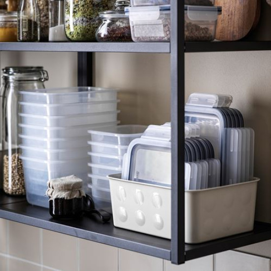 IKEA 365+ - plastik saklama kabı, 2 lt (plastik) plastik