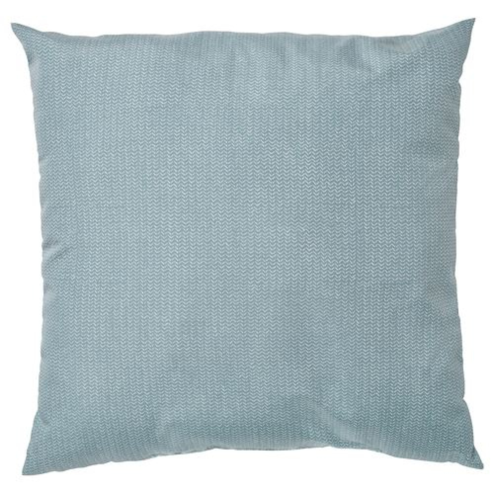 IKEA PROFETBLOMMA - kırlent, 50x50 cm (gri-mavi)