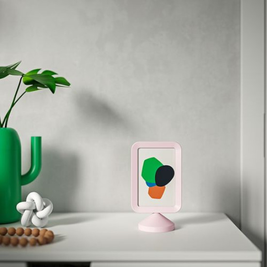 IKEA FIKONTRÄD - renkli çerçeve, 10x15 cm (açık pembe)