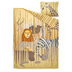 IKEA SANDLÖPARE - çocuk nevresim takımı, 150x200/50x60 cm (sarı) sarı