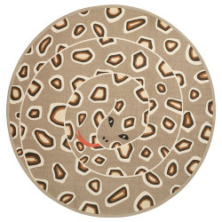 IKEA SANDLÖPARE - çocuk halısı, 100 cm (açık kahverengi)