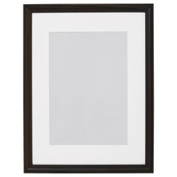 IKEA KLOTKÖRSBÄR - ahşap çerçeve, 30x40 cm (meşe görünümlü koyu kahve)