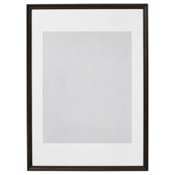 IKEA KLOTKÖRSBÄR - ahşap çerçeve, 50x70 cm (meşe görünümlü koyu kahve)