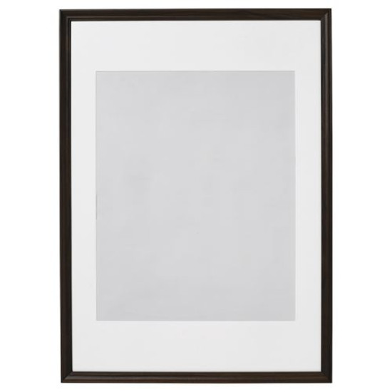 ikea-klotkörsb-r-ahşap-çerçeve-50x70-cm-meşe-görünümlü-koyu-kahve