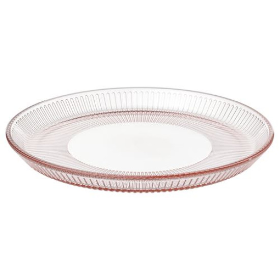 ikea-havsg-dda-tatlı-tabağı-21-cm-şerit-deseni-pembe