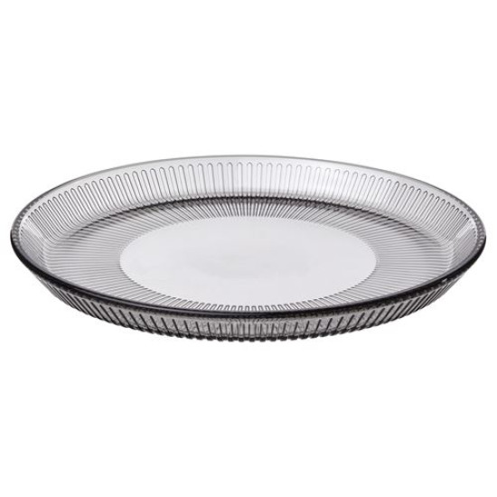 ikea-havsg-dda-tatlı-tabağı-21-cm-şerit-deseni-gri-şerit-deseni-gri