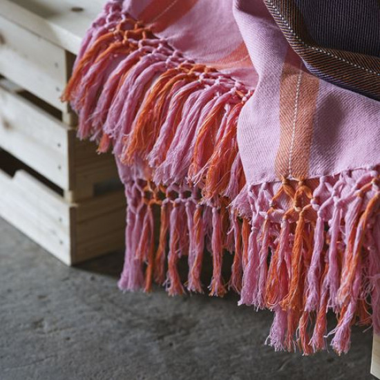 IKEA MÄVINN - örtü, 110x170 cm (pembe-turuncu) pembe-turuncu