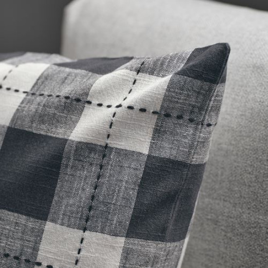 IKEA SVAMPFLY - kırlent kılıfı, 50x50 cm (antrasit) antrasit