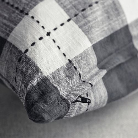 IKEA SVAMPFLY - kırlent kılıfı, 50x50 cm (antrasit) antrasit