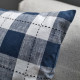 IKEA SVAMPFLY - kırlent kılıfı, 50x50 cm (koyu mavi) koyu mavi