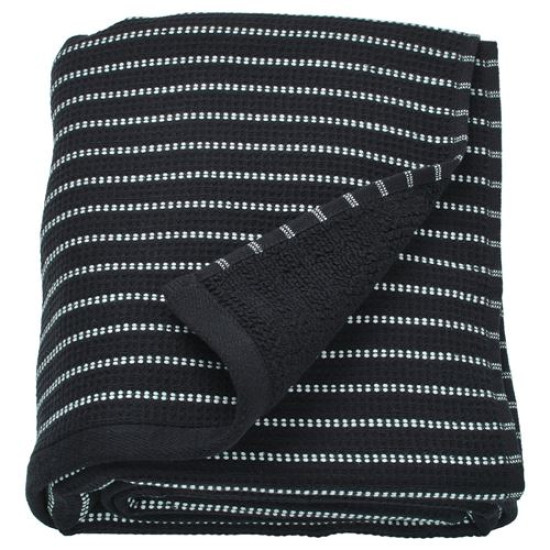 IKEA BROKGINST - banyo havlusu, 100x150 cm (siyah)