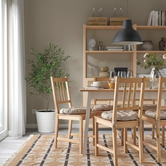 IKEA VIPPÄRT - sandalye minderi, 38 cm (bej)