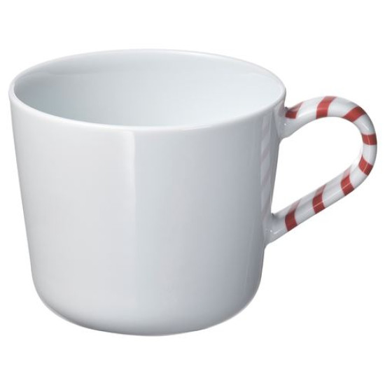 ikea-vinterfint-kupa-36-cl-beyaz-kırmızı