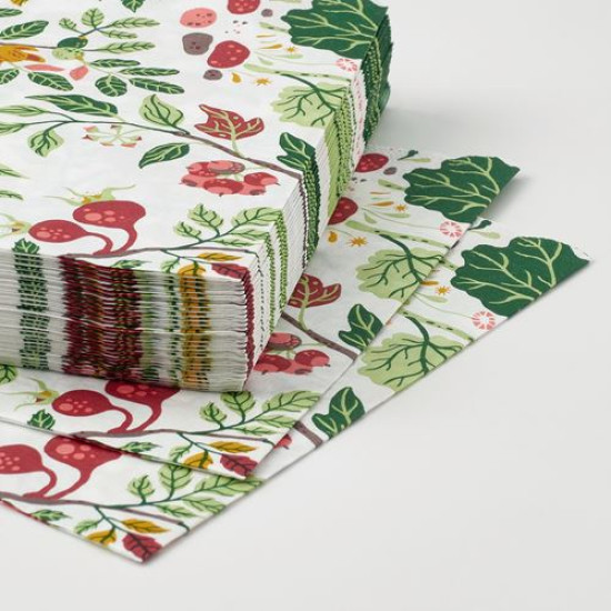 ikea-havsbraxen-desenli-peçete-33x33-cm-desenli-çok-renkli-desenli-çok-renkli