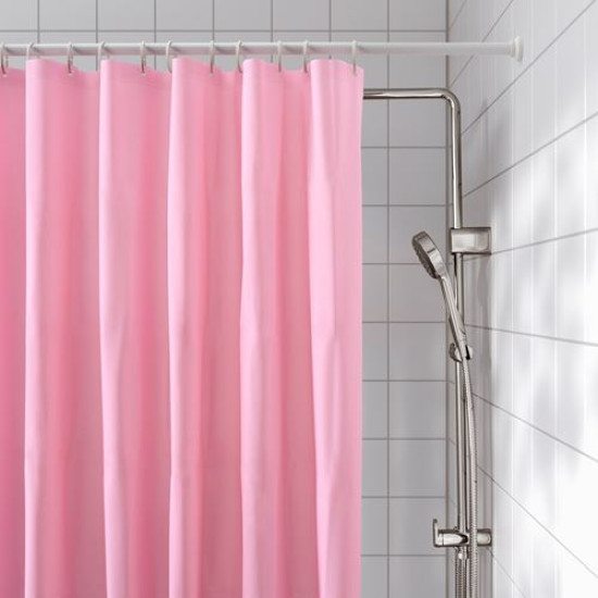 ikea-luddhagtorn-duş-perdesi-180x200-cm-pembe