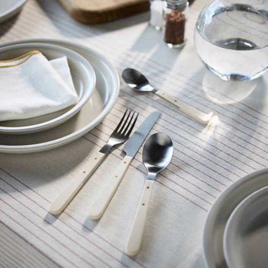 ikea-doftsköld-6-kişilik-çatal-bıçak-takımı-kırık-beyaz