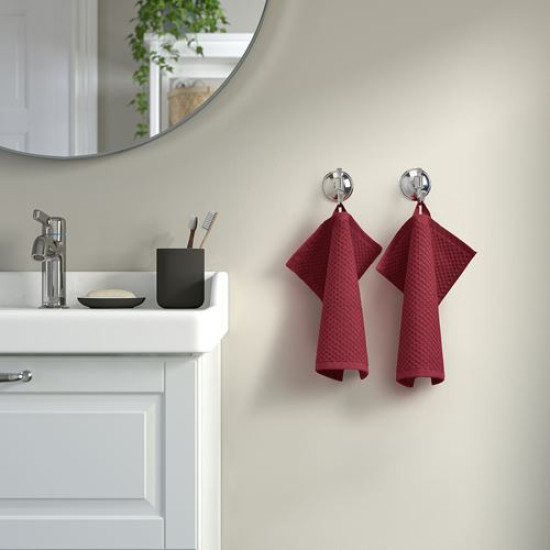 ikea-gulvial-el-havlusu-30x30-cm-koyu-kırmızı-koyu-kırmızı