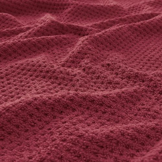 IKEA GULVIAL - yüz havlusu, 40x70 cm (koyu kırmızı)