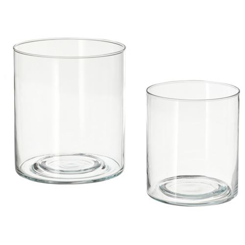 IKEA PILFINK - mumluk (saydam cam)