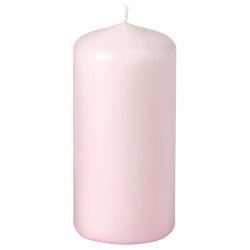 IKEA DAGLIGEN - blok mum, 14 cm (açık pembe)