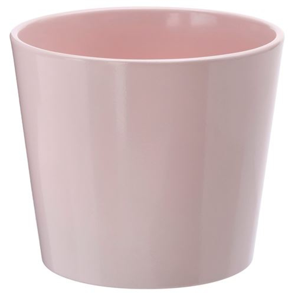 IKEA SOJABÖNA - toprak saksı, 12 cm (açık pembe)