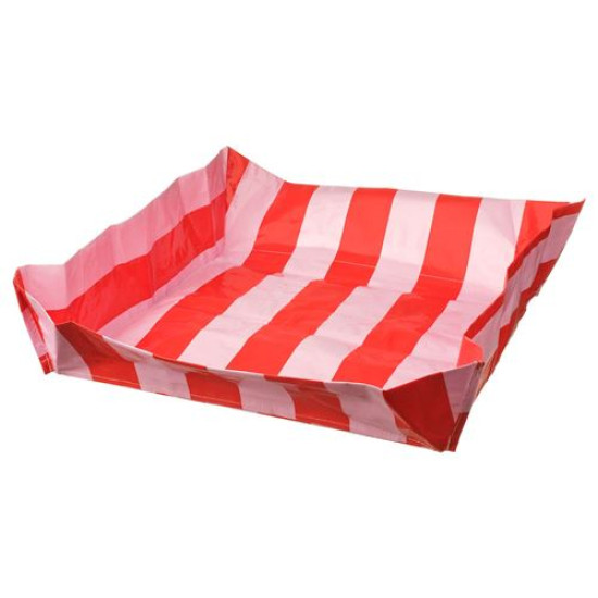 IKEA DOFTRIPS - saksı matı, 56x56x12 cm (pembe-kırmızı)