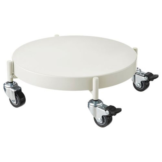 ikea-olivblad-tekerlekli-saksı-altı-32-cm-kırık-beyaz-kırık-beyaz