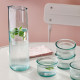 ikea-bergvattnet-karaf-0-8-lt-buz-mavisi