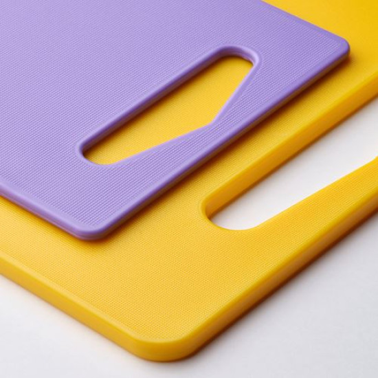 IKEA BERGTUNGA - kesme tahtası (parlak sarı-lila) parlak sarı-lila