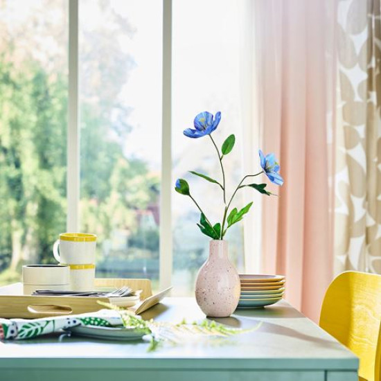 ikea-smycka-yapay-çiçek-57-cm-mavi