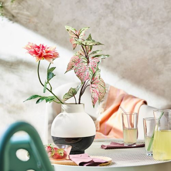 IKEA SMYCKA - yapay çiçek, 72 cm (yeşil-pembe)