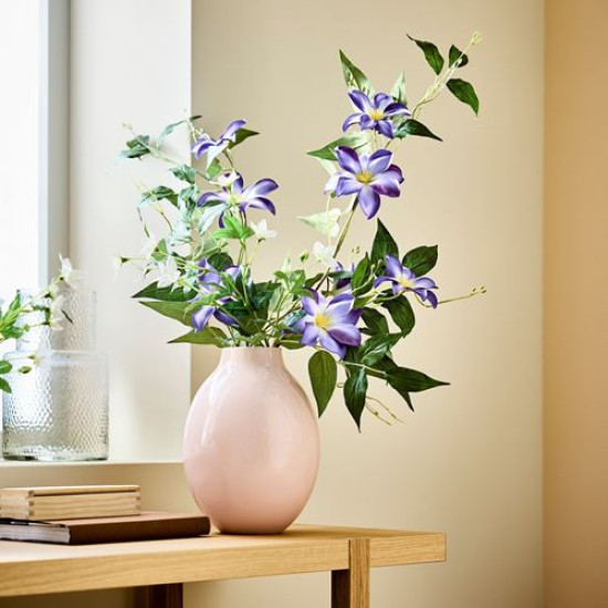 ikea-smycka-yapay-çiçek-97-cm-mavi-siyah-mavi-siyah