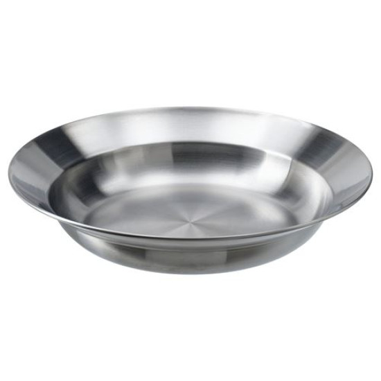 IKEA GRILLTIDER - çukur tabak, 21 cm (paslanmaz çelik) paslanmaz çelik