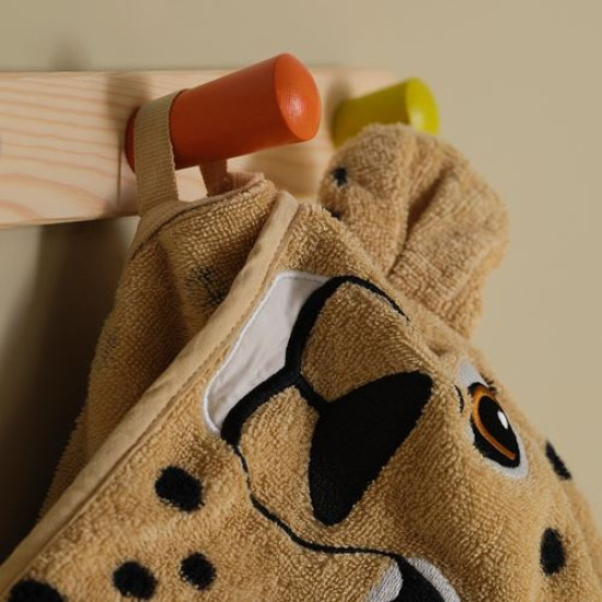 ikea-sandlöpare-çocuk-banyo-havlusu-açık-kahverengi