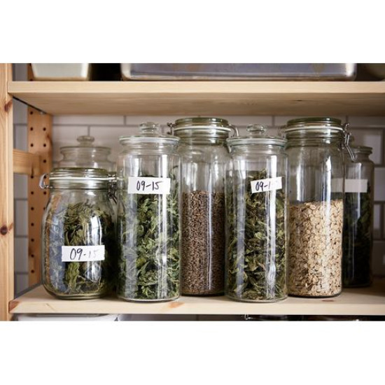 VARDAGEN - kapaklı cam kavanoz, 1,8 lt (cam) cam