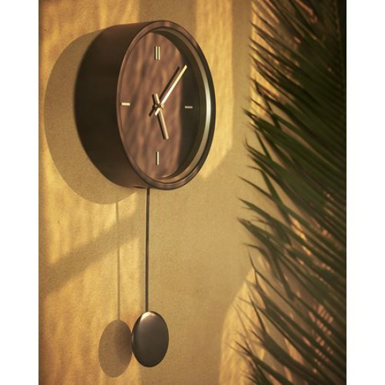 IKEA STURSK - duvar saati, 26 cm (siyah-altın rengi) siyah-altın rengi