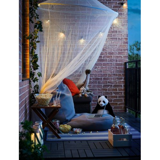 IKEA SOLIG - cibinlik, 150 cm (beyaz)