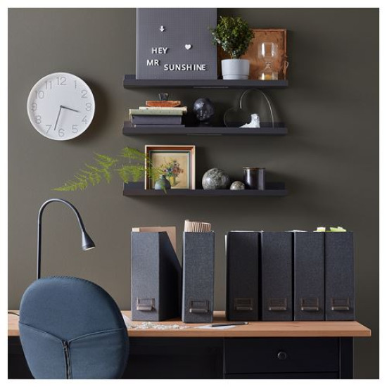 IKEA TROMMA - duvar saati, 25 cm (beyaz) beyaz