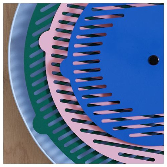 IKEA TESAMMANS - duvar saati, 21 cm (çok renkli) çok renkli