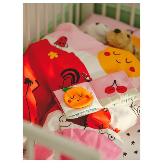 IKEA GRÖNFINK - oyun kitabı, 14x14 cm (çok renkli)