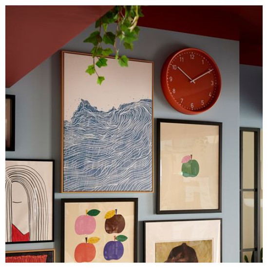 ikea-bondis-duvar-saati-38-cm-turuncu-turuncu