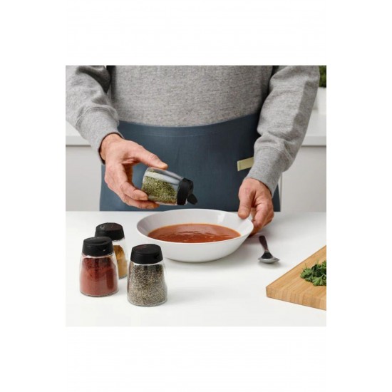 IKEA Ihardig Baharatlık Seti 12 Parça 15 cl Cam