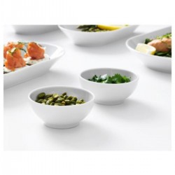 IKEA 365+ Porselen 2 Adet Sos Kasesi 9 Cm