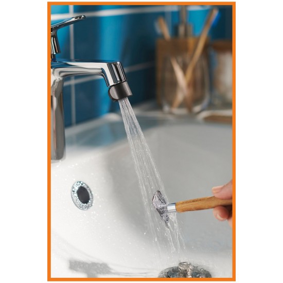 IKEA Abacken Standart Batarya Püskürtme Ucu 24 Mm Siyah