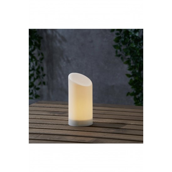 IKEA Adellövskog Beyaz 16 Cm Led'li Blok Mum Ürün