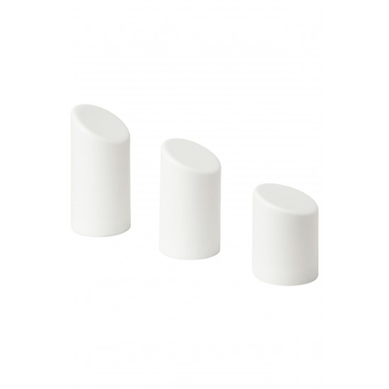 IKEA Adellövskog Beyaz 3 Adet Led'li Blok Mum