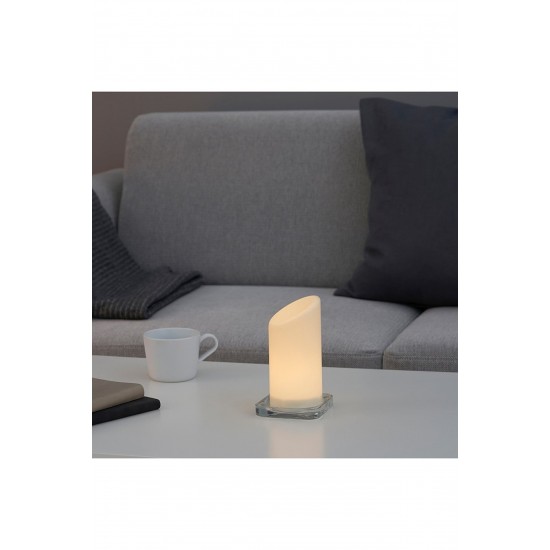 IKEA Adellövskog Iç Dış Mekan Otomatik Yanan Pilli Led'li Blok Mum