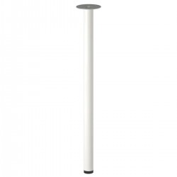 Ikea Adils Beyaz 70 Cm Ayak Çelik Masa Ayağı Pratik Kurulum Çalışma Masası Ayağı