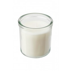 IKEA Adlad Beyaz 40 Saat Bardakta Kokulu Mum